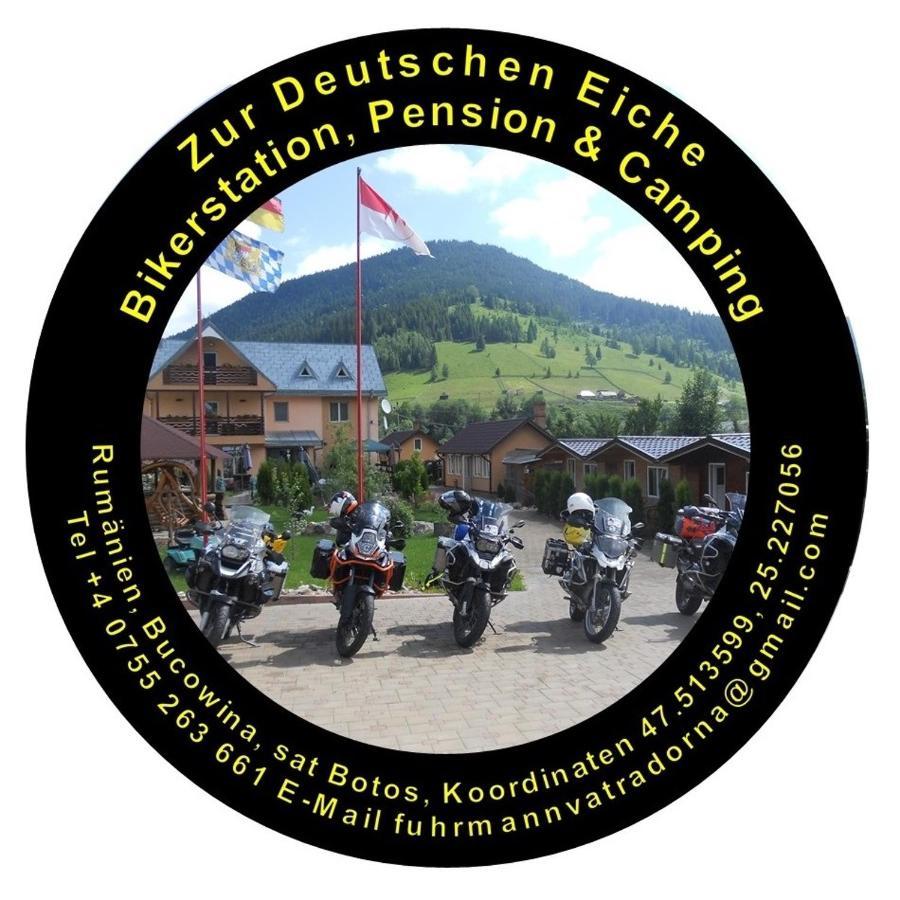 Pension, Camping & Biker Station Zur Deutschen Eiche Ciocanesti Екстер'єр фото